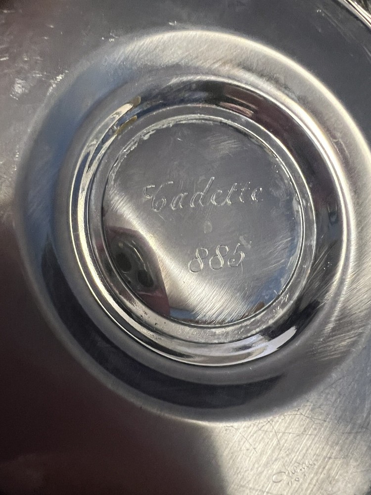 Oneida LTD Silversmiths Bowl W/Attached Dish