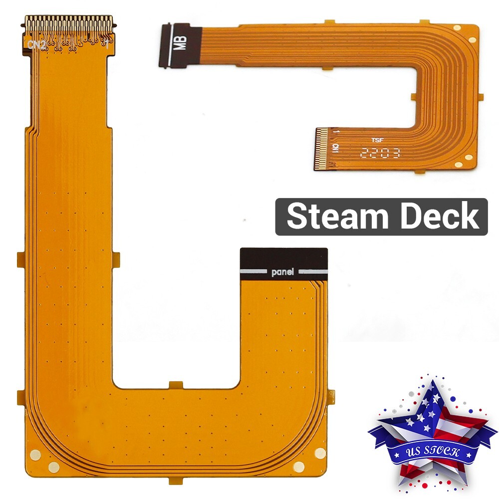 For Steam Deck Original LCD Connector Flex Cable FPC Display Ribbon Replacement