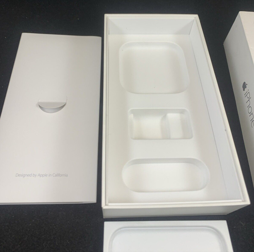 Apple iPhone 6 Plus Box - Silver, 128GB, (No Device, Empty Box Only)