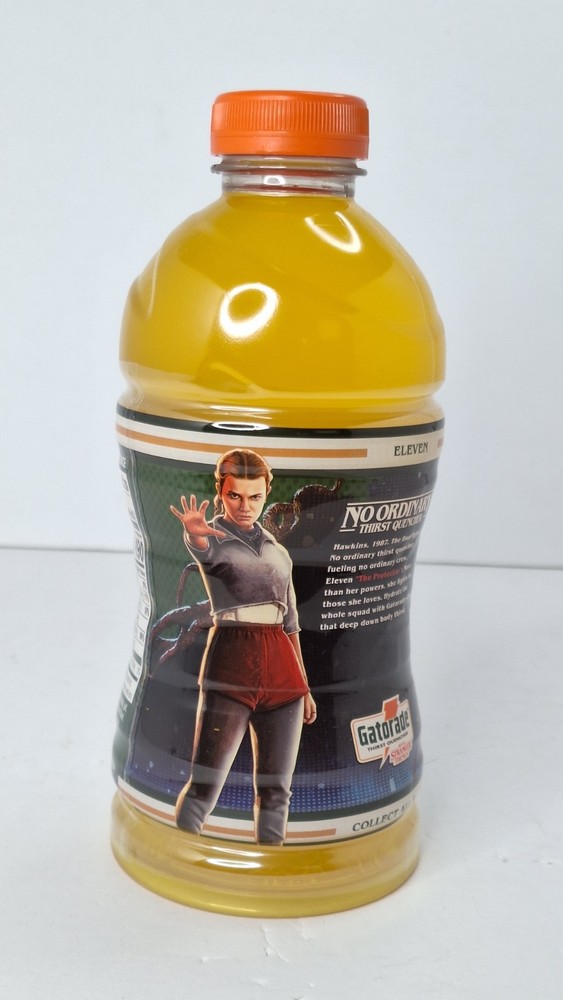 Stranger Things Gatorade Citrus Cooler Eleven