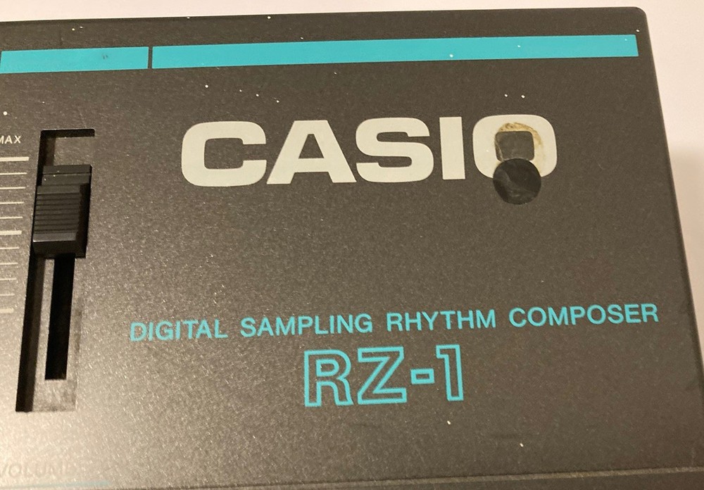 Casio RZ-1 Drum Machine Digital Sampling Rhythm Composer
