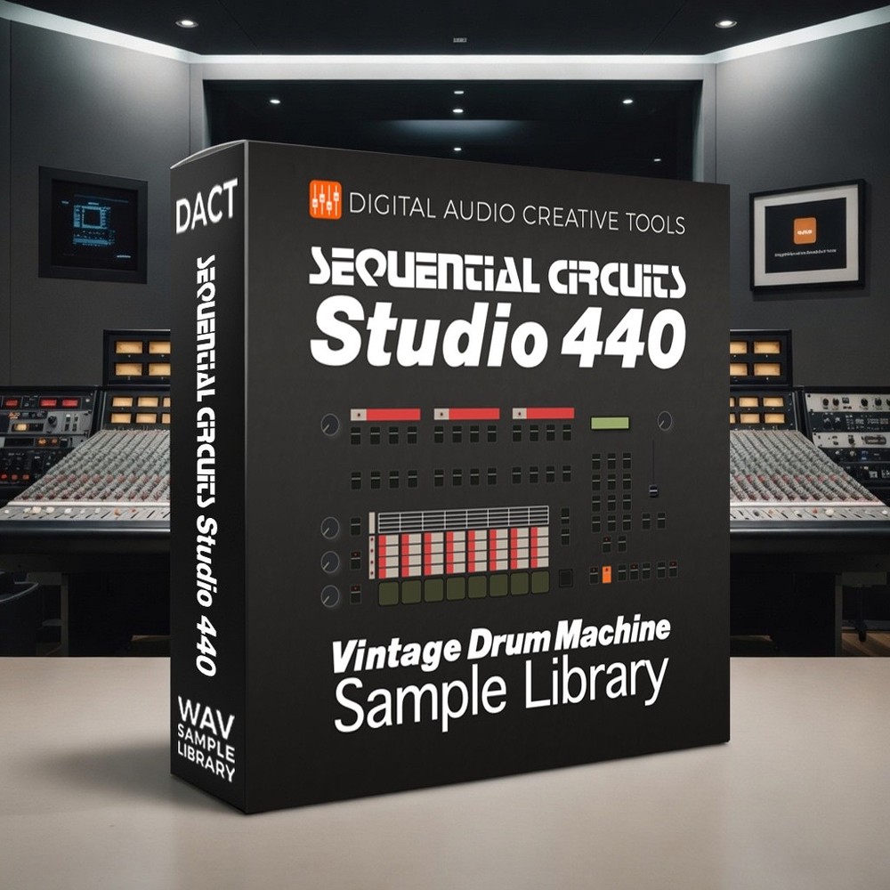 Sequential Circuits Studio 440 Drum Machine Sample Library