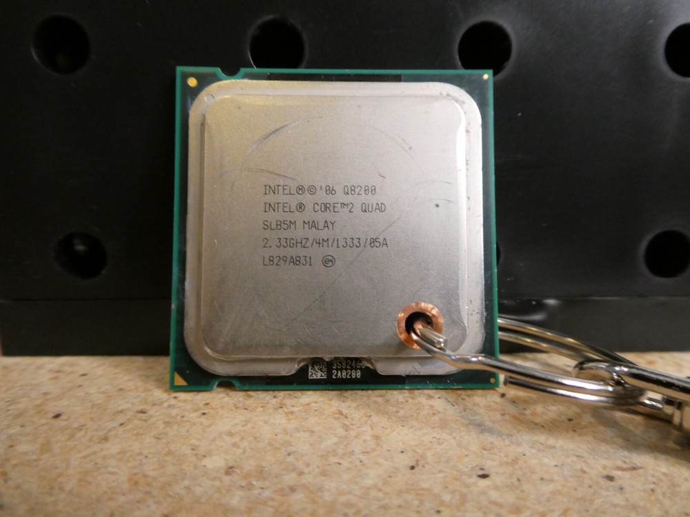 (2) Intel CPU Keychain - Pentium | Core2 | Xeon | Celeron | i5 2nd Gen