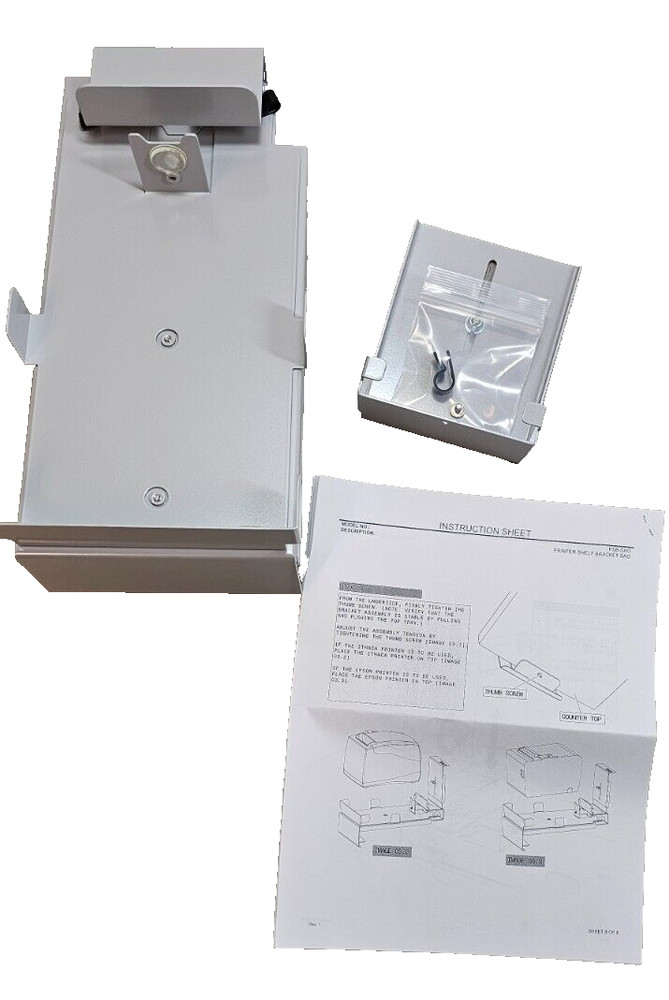 NCR 7182-K285 PSB-SAO Printer Shelf Bracket, Adjustable, Thermal Printers