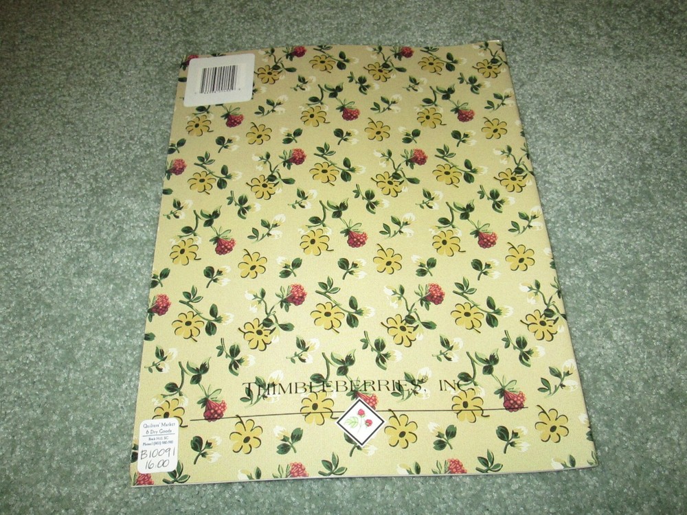 NEW THIMBLEBERRIES HOME FRONT FLANNES BOOK By LYNETTE JENSEN