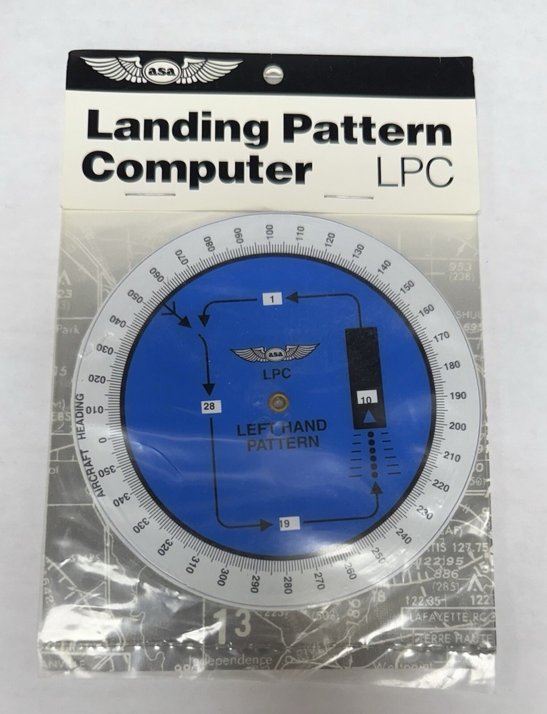 NEW ASA LANDING PATTERN COMPUTER, A VISUAL LEARNING TOOL  p/n ASA-LPC