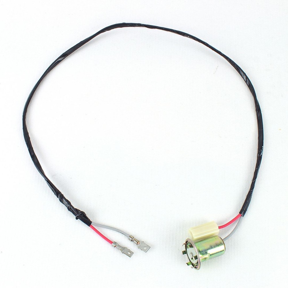 55 Chevy Car Dash Clock Wiring Harness & Light Socket 1955