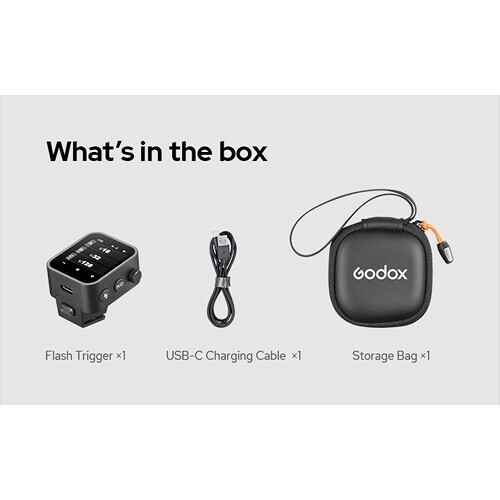 Godox X3 S Xnano Touchscreen TTL Wireless Flash Trigger (Sony)