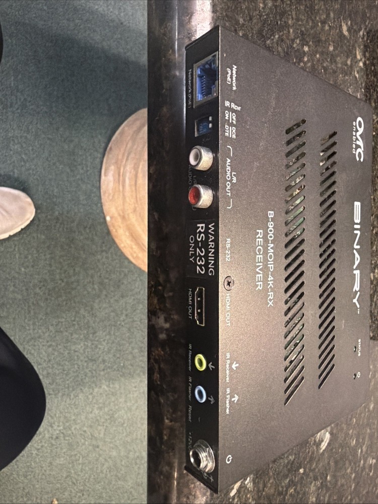 Binary MoIP B-900-MOIP-4K-RX Receiver 900 Series 4K Ultra HD