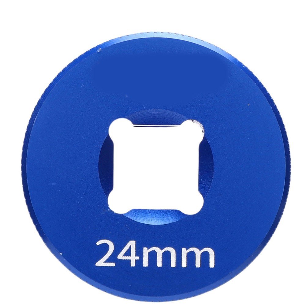 Bike Front Fork Cap Socket Tool 24mm Hex Suspension Fork Air Chamber Cap Socket