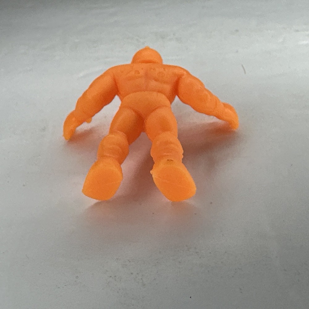 80's M.U.S.C.L.E. Men Kinnikuman Orange 2" Robin Mask Figure #014 Mattel