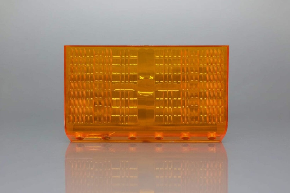 Code 3 MX7000 - Lower Amber Lens Filter - 6 Hole