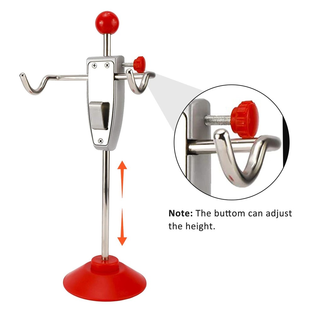BTSHUB Car 14.5"/368mm Steering Wheel Holder Stand Tool Alignment System Tool