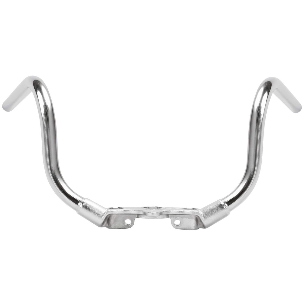 Lowbrow Customs Springer Buckhorn Handlebars - 1 inch - Chrome