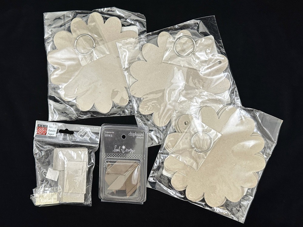 Blank Chipboard Lot - NIP