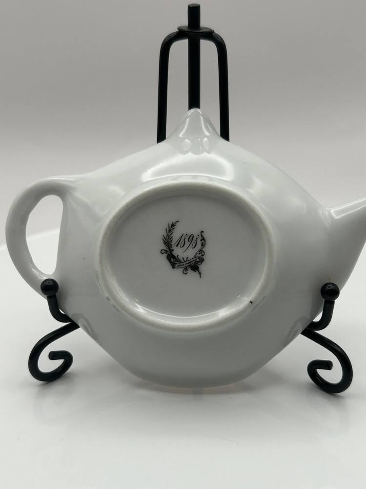 Victorian Porcelain Tea Bag Tidy