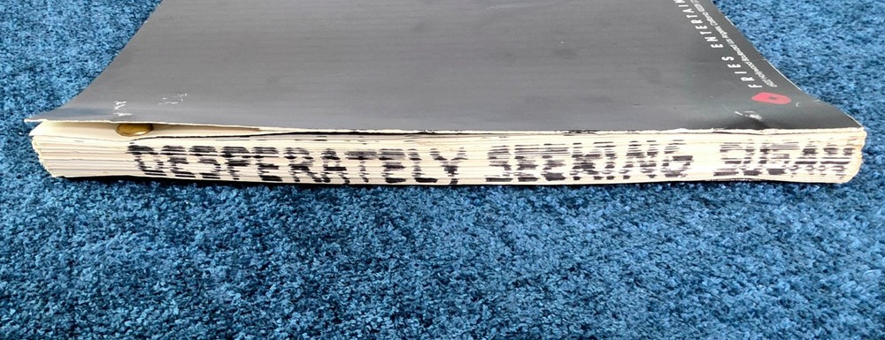 MADONNA DESPERATELY SEEKING SUSAN MOVIE SCRIPT (early version)