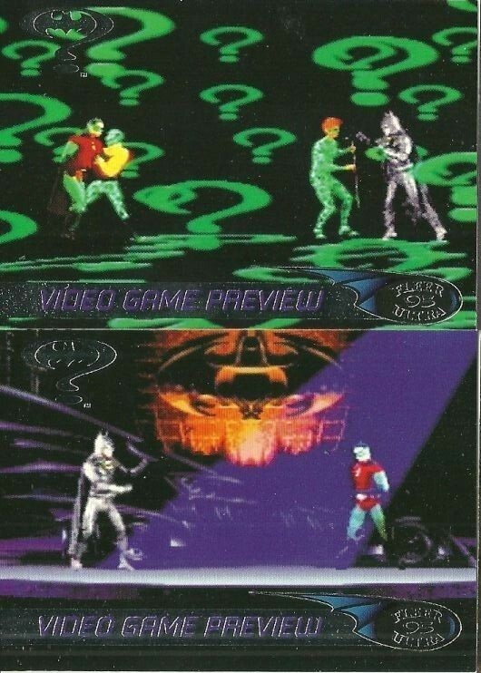 BATMAN FOREVER ULTRA GAME TIP SET (2)