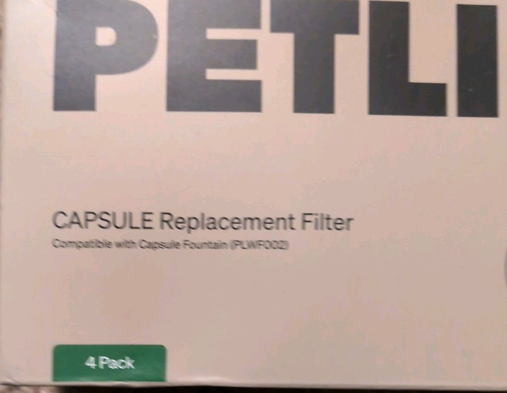 PETLIBRO Capsule Replacement Filter 4 Pack Compatible With Fountain PLWF002.