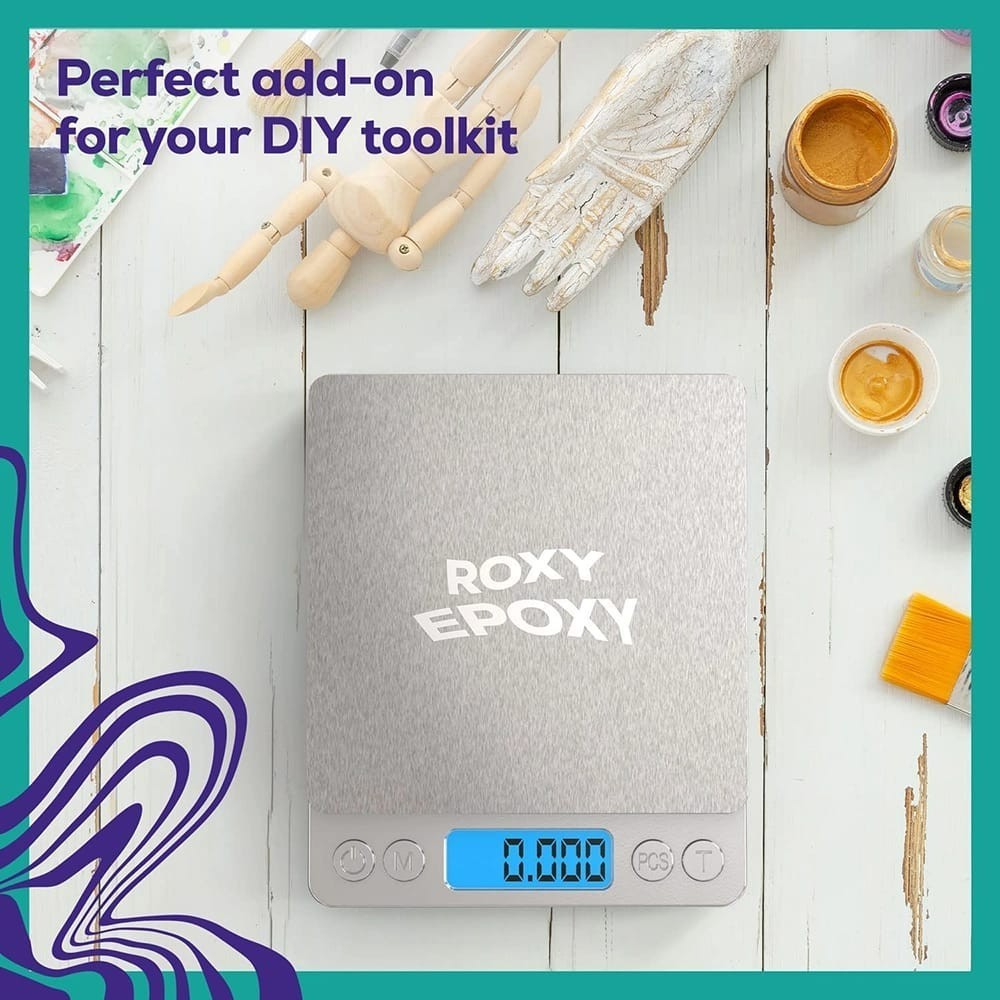 Roxy Epoxy Digital Mini Gram Weighing Scale 200 Grams/7.055 oz Max
