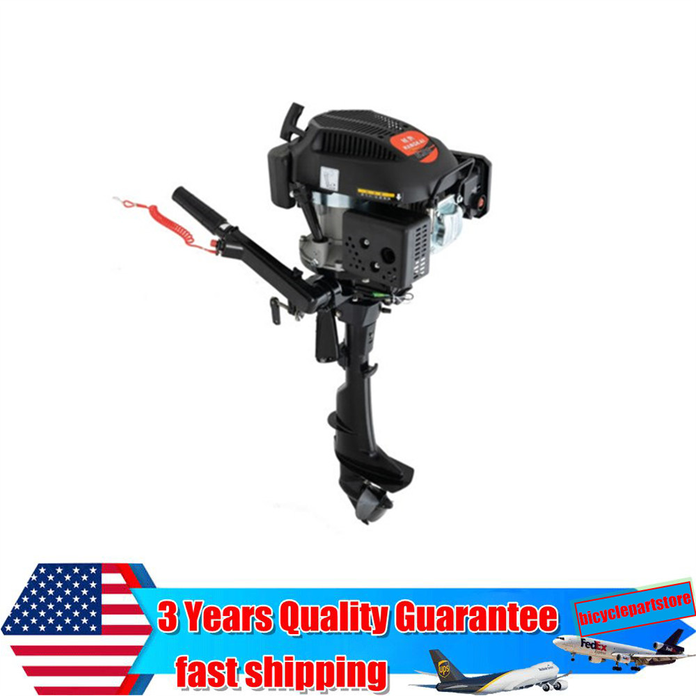 HANGKAI 6HP 4 Stroke Heavy Duty Outboard Motor Boat Engine Air Cooling System