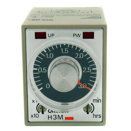 Omron Series E H3M Timer Module 5A 250VAC 3-30 MIN. / 3-30 HR.