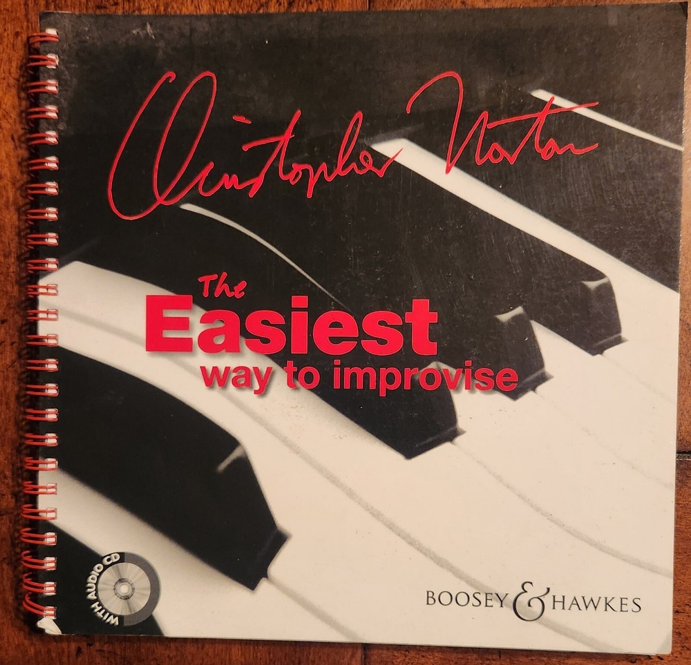 The Easiest Way to Improvise - Christopher Norton Piano Method Book ONLY