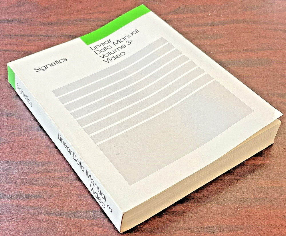 SIGNETICS Data Manual Volume 3: Video, NICE