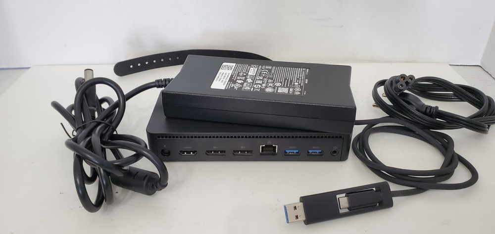 Dell D6000 Universal Docking Station 130w adapter - Black Tested