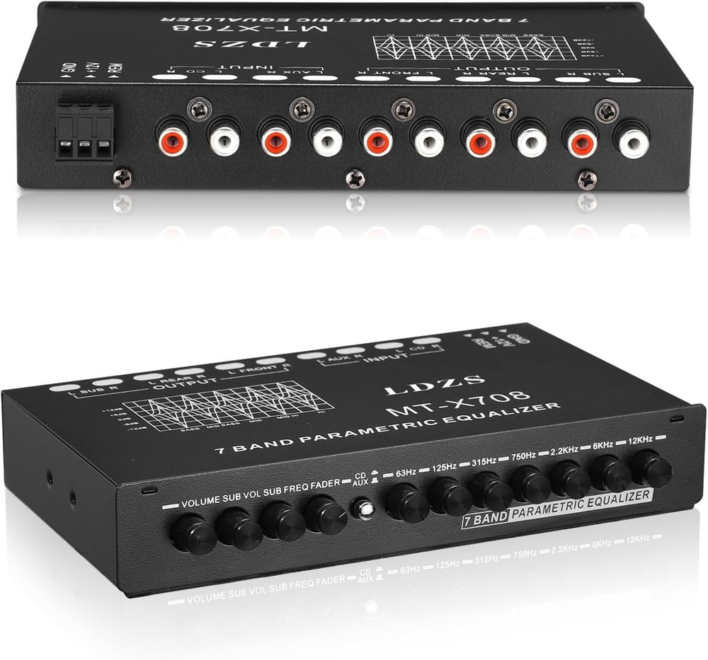 7-Band Car Equalizer: Flexible Control for Enhanced Sound Experience