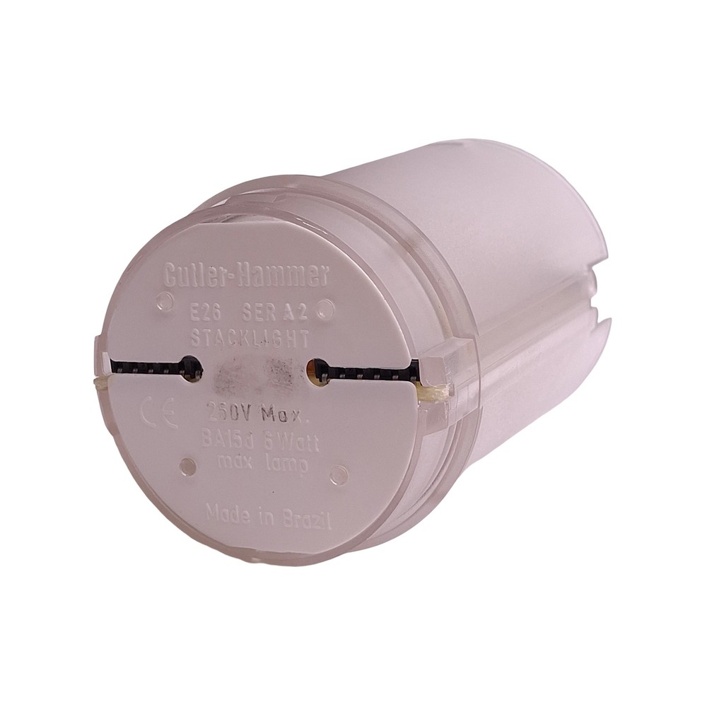 Cutler-Hammer E26B2V2 LED Tower Stacklight, Red, Incandescent, 24VDC Lamp