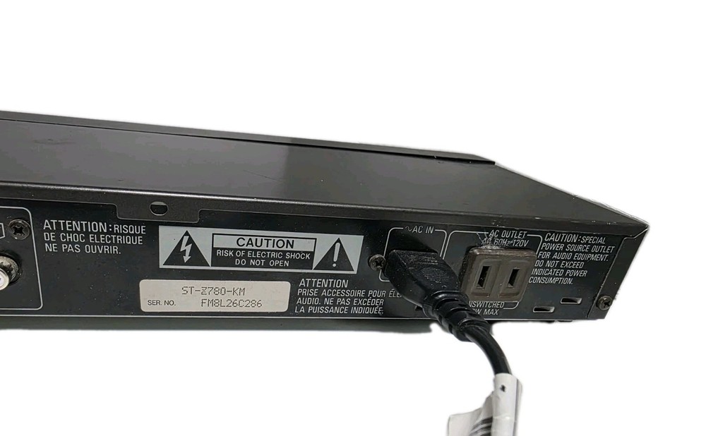 Technics ST-Z780 Stereo AM/FM Digital Tuner- Tested