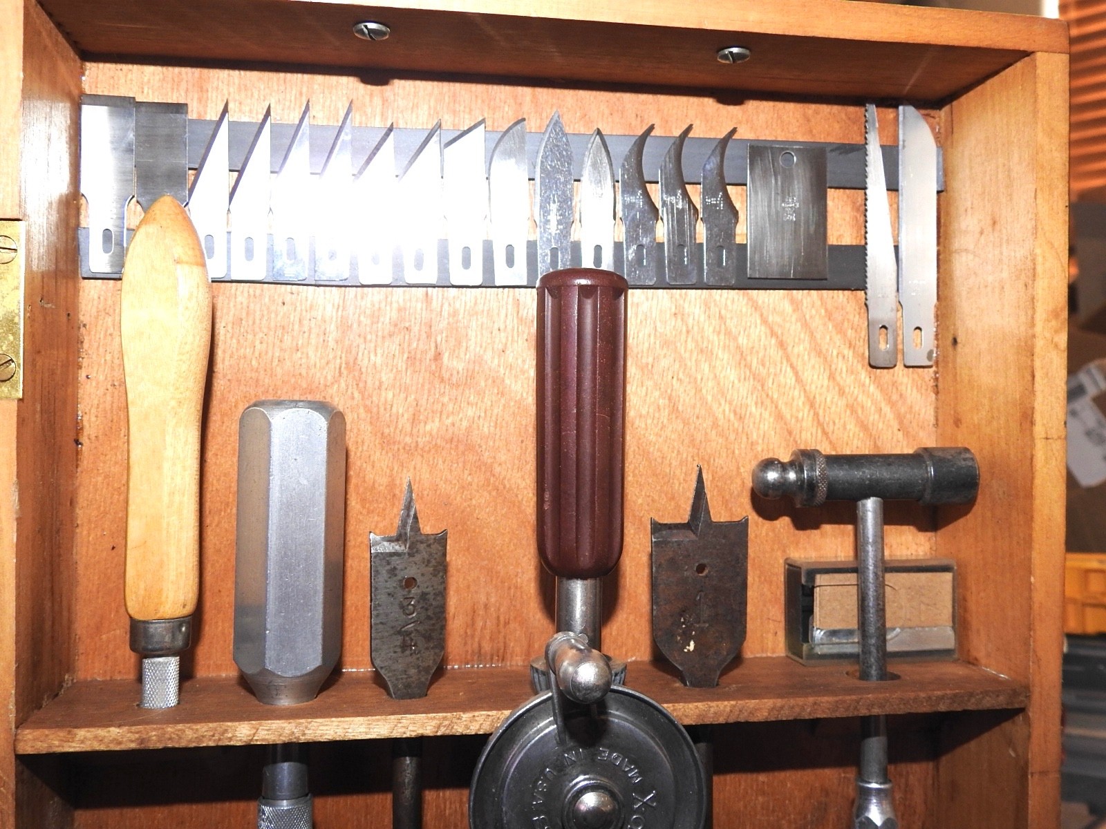 🇺🇸 RARE VINTAGE X-ACTO #88 HOBBY TOOL CABINET FROM 60's -UNIQUE GIFT!🇺🇸