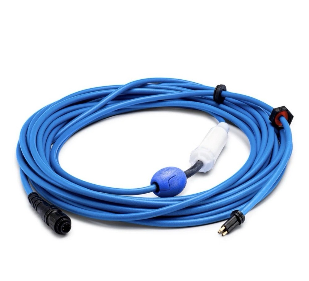 Authentic Dolphin Replacement Cable w/ Swivel 3 Wire 60ft, Maytronics READ NEW