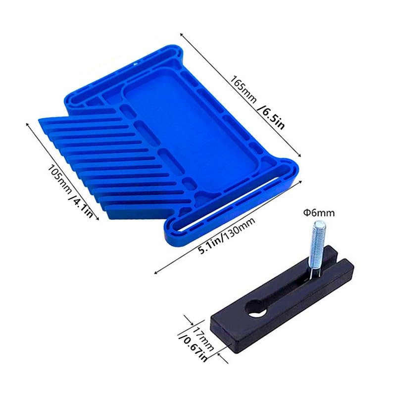 Featherboard Woodworking Tools, Safety Device Stackable Featherboard for Tabl...