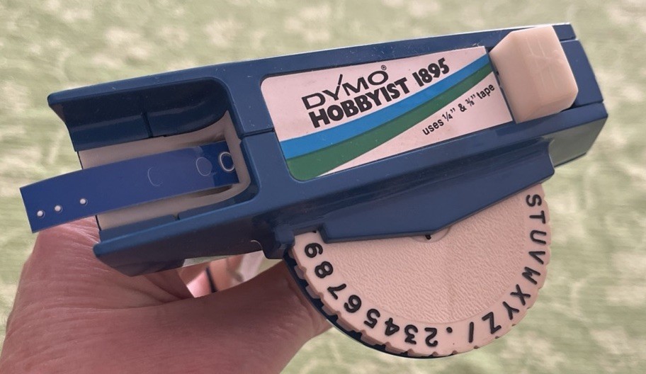 Dymo Hobbyist 1895 Embossing Label Maker In Great Shape