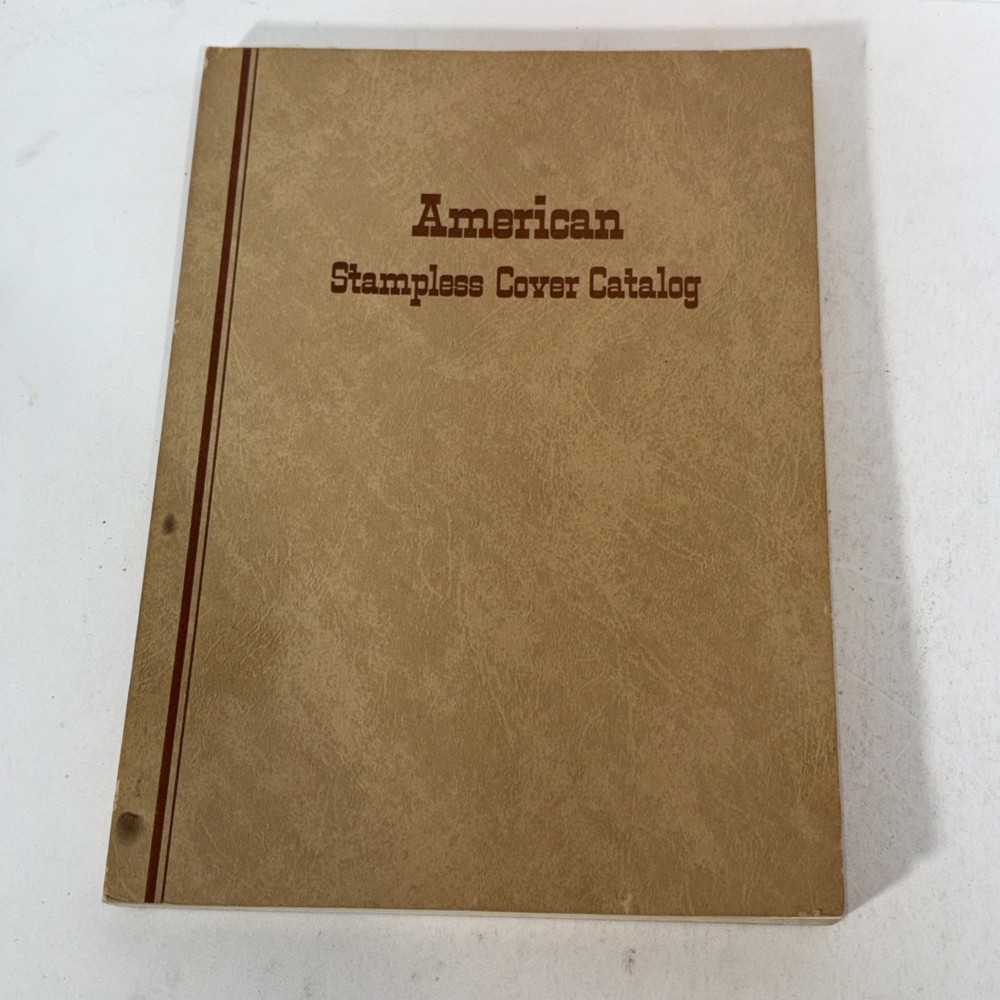 American Stampless Cover Catalog E.N. Sampson 1965