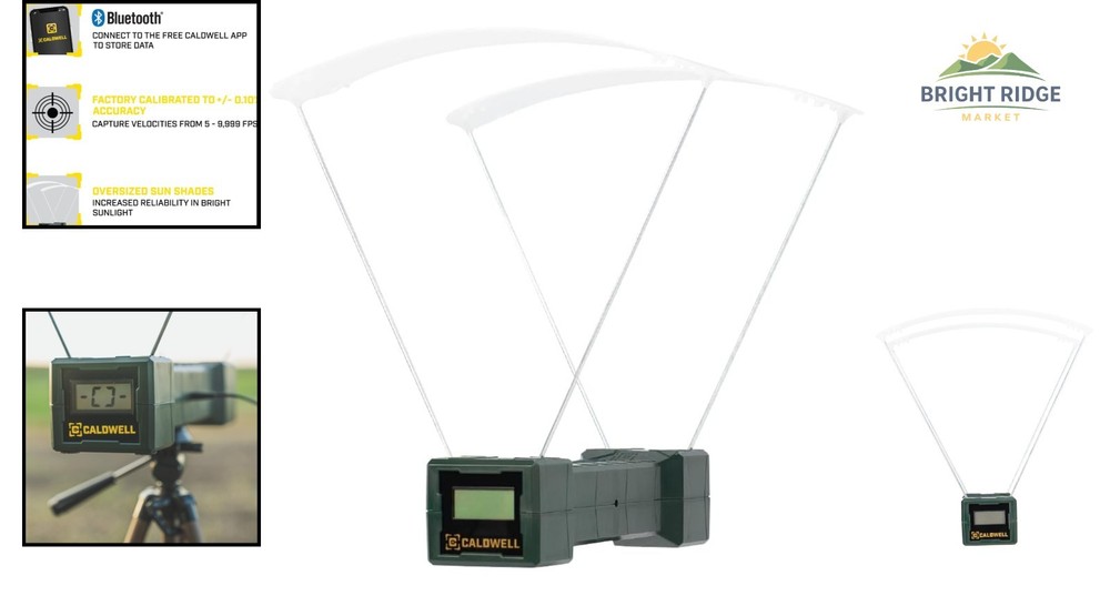 Ballistic Chronograph with Large Screen and Bluetooth for Accurate Tracking