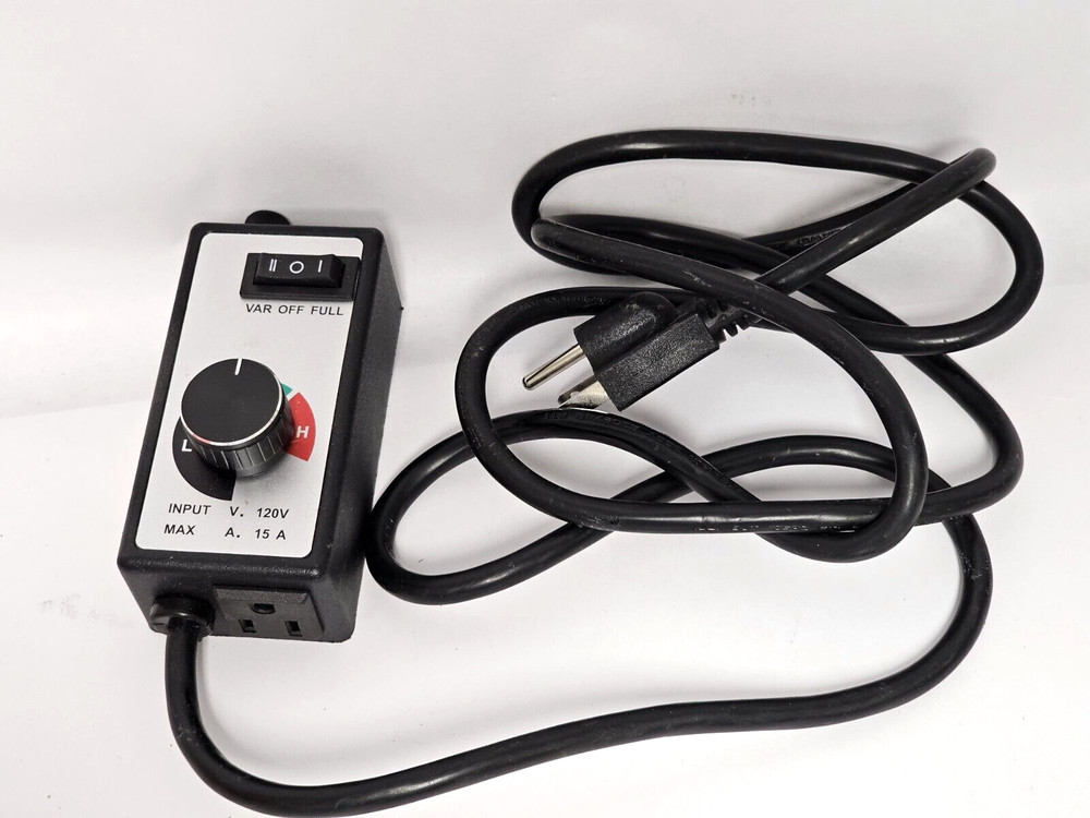 VARIABLE SPEED CONTROLLER FOR ROUTER,FANS, 120V 1500W