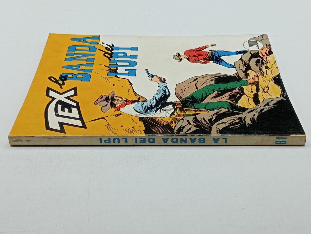 TEX BONELLI comic book first edition number 81 200 LIRE