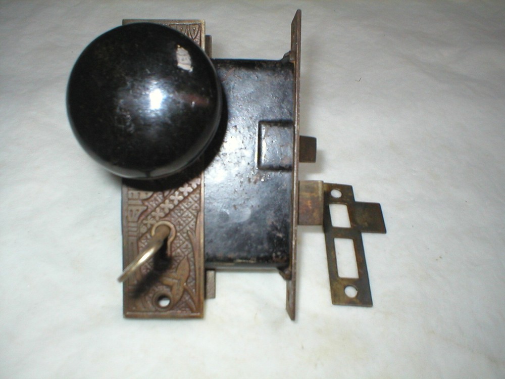 Antique Victorian Era Door Hardware