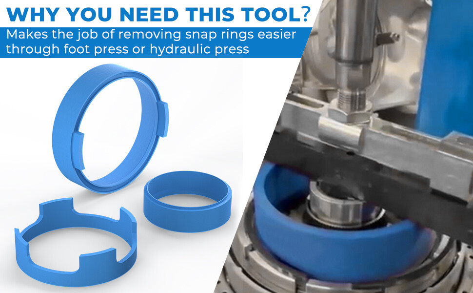 For Ford 10R80 Piston Compressor Tool & Transmission Removal Clutch Ring Tool