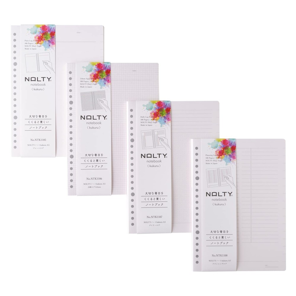 NOLTY Notebook kukuru A5 Daily Log NTK1107