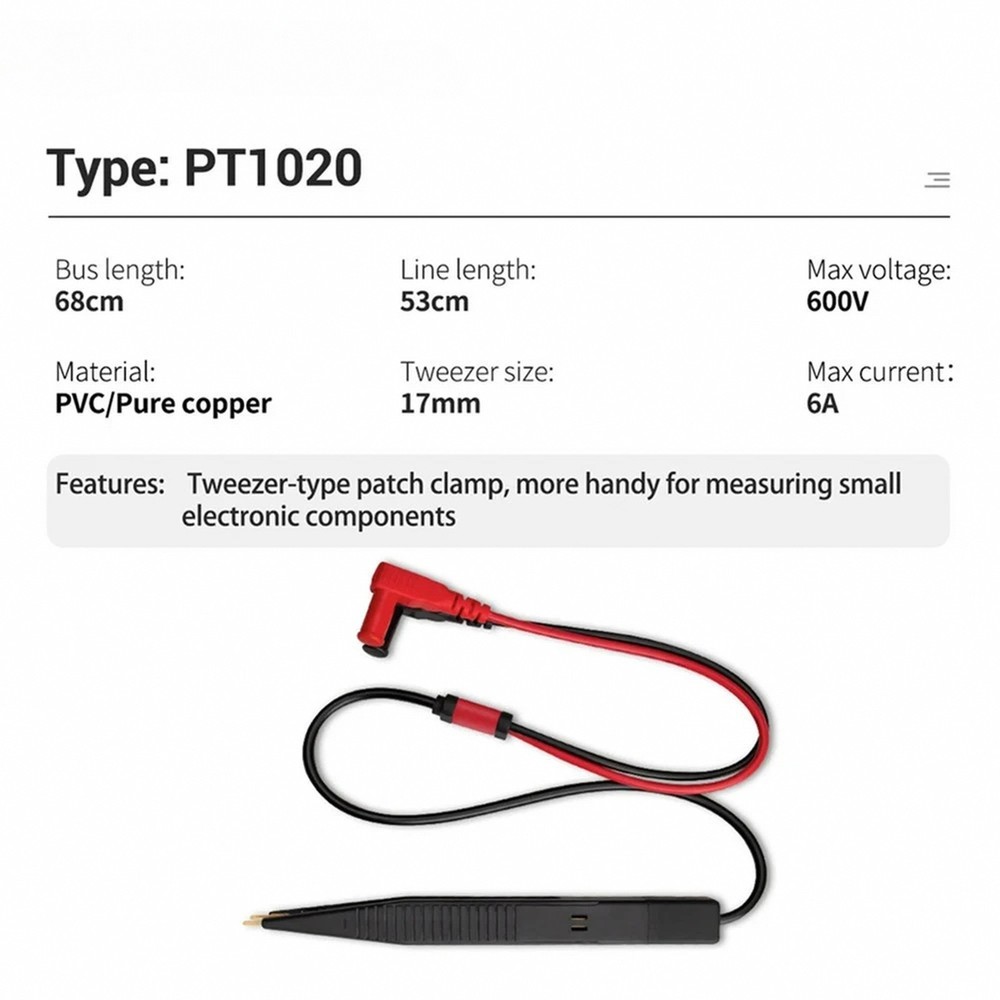 Capacitor Clip Detector Line Capacitance Test Leads Universal LCR Multimeter