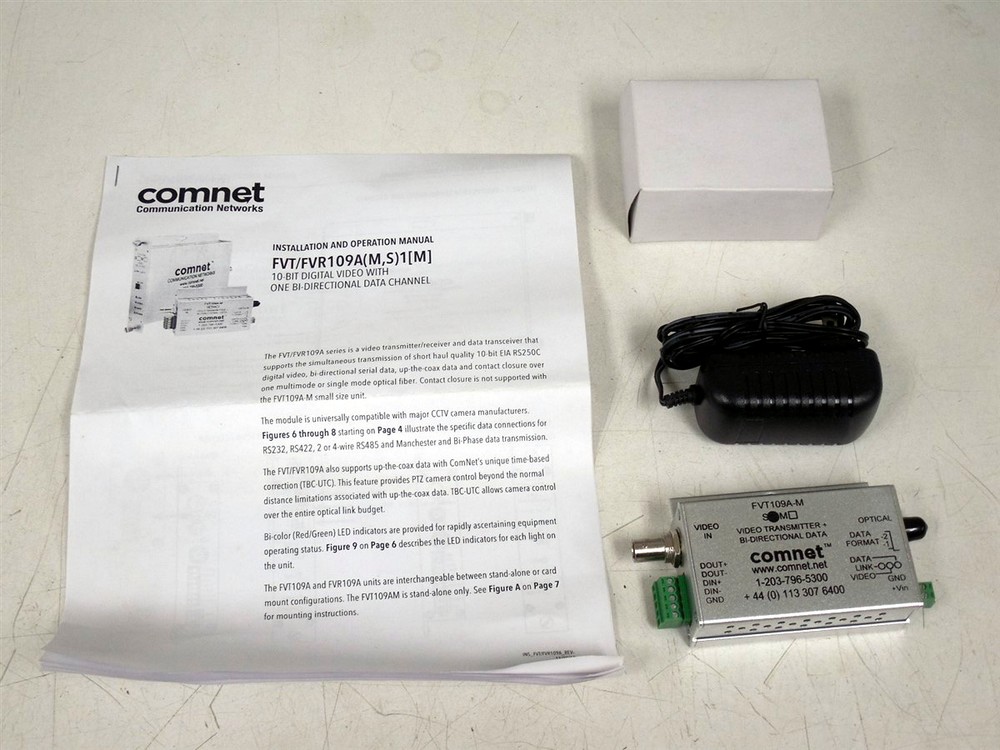NEW ComNet FVT109AS1-M Bi-Directional Data Video Transmitter Module