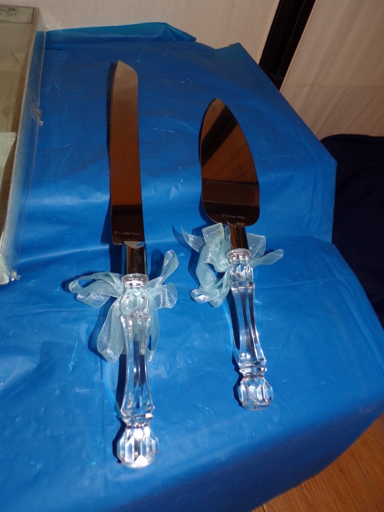 Endless Possibilities Cake Serving Set Wedding Cake Server and Knife Boxed Set
