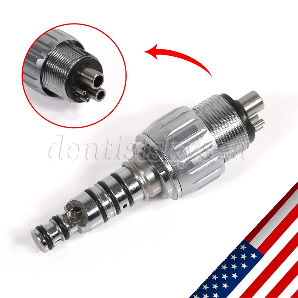 Dental KaVo MULTIflex Type Coupler 4 Hole High Speed Handpiece Quick Coupling US