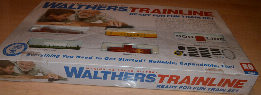 Walthers Trainline Ready For Fun Train Set 931-870 ATSF