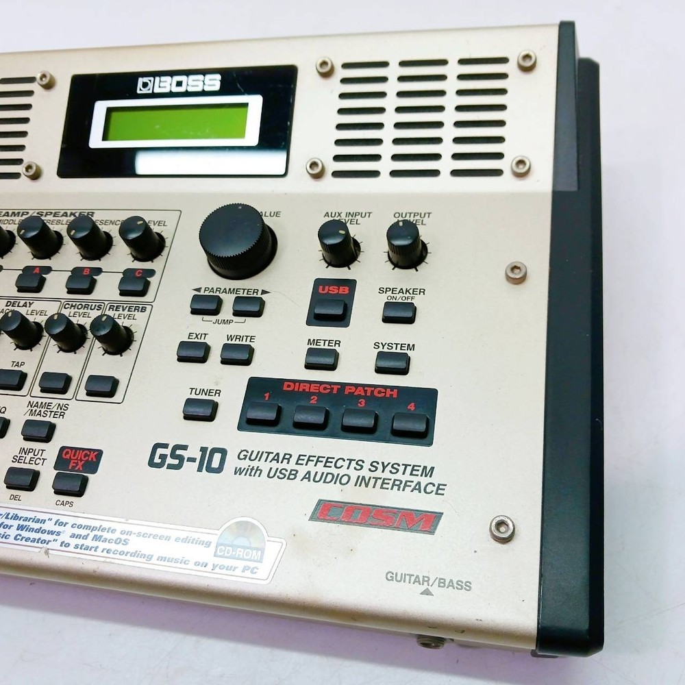 BOSS Guitar Effects Processor GS-10 USB Audio Interface Multi Effect Japan BA257