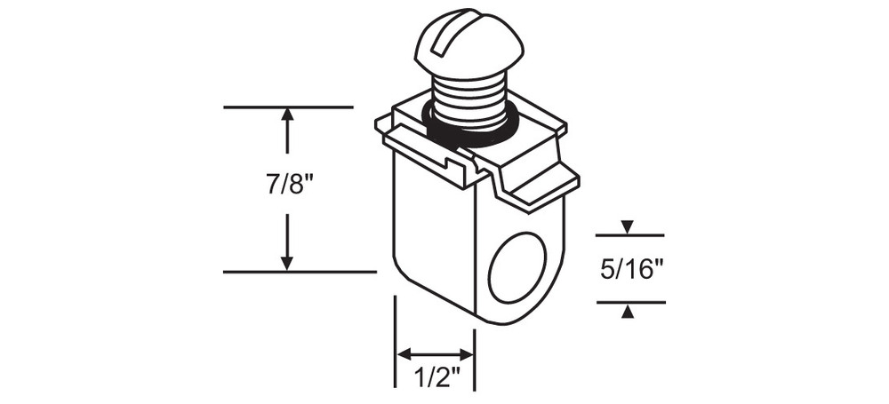 Brixwell 7-231os Pivot Bracket pivot Pin Guide Old Style cdf704